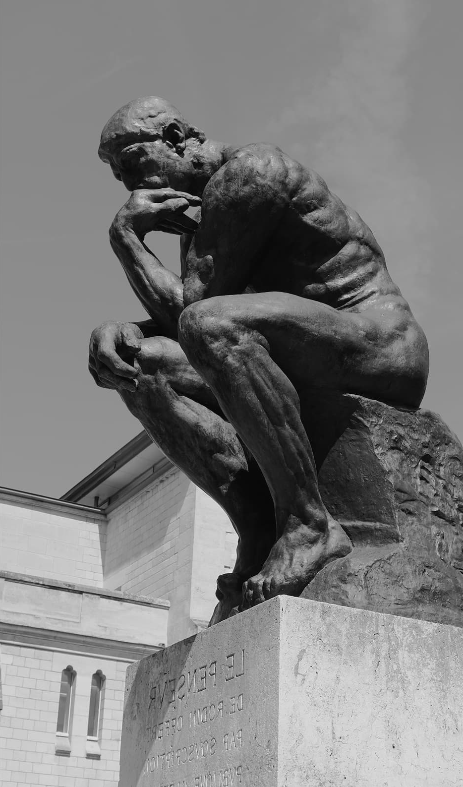 The Thinker statue