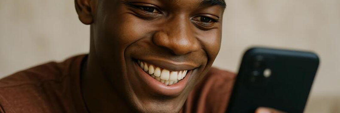 Young Nigerian man using Civiqli