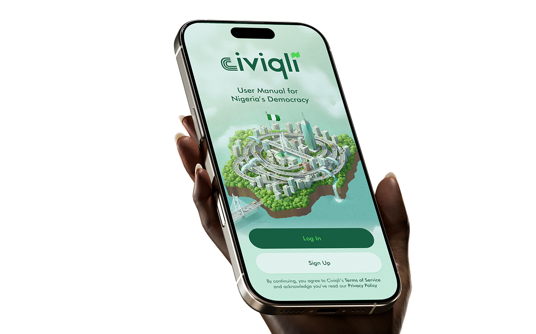 Civiqli App on mobile